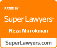 Rated by | Super Lawyers | Reza Mirroknian | SuperLawyers.com